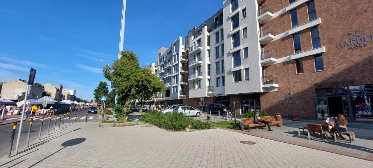 Central Apartments Ogrody 2 & Parking กดัญสก์ ภายนอก รูปภาพ
