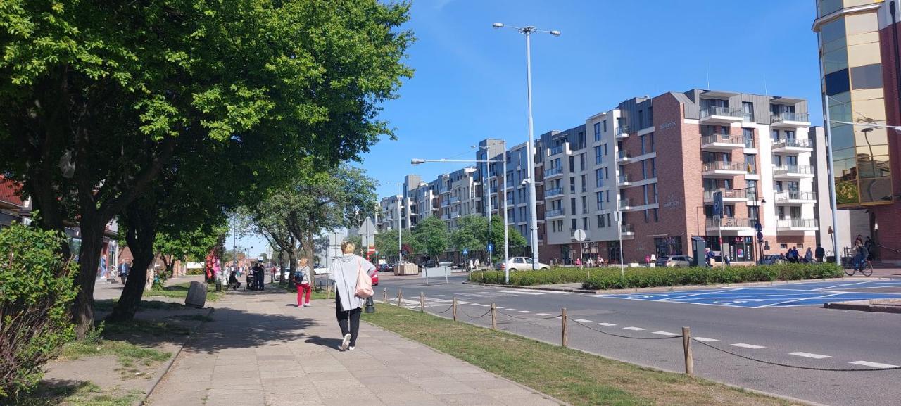 Central Apartments Ogrody 2 & Parking กดัญสก์ ภายนอก รูปภาพ